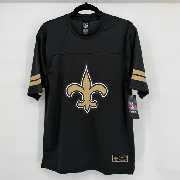 NFL Other - NFL New Orleans Saints Team Apparel Short Sleeve Jersey Shirt Small Football Fan